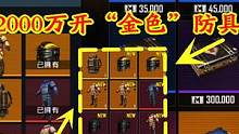 2000万开金色防具礼盒，爆率真高