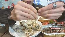 生蚝，青口贝，龙虾尾，生蚝肉，大虾