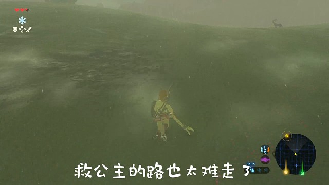 大雨淋湿了我的衣服也无法阻挡我营救公主的心