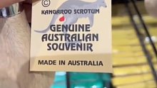 每买一个澳大利亚纪念品，就会有一只袋鼠失去……