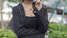 身材超好的模特小姐姐：男人不坏女人不爱，希望他恋爱经验丰富#街头采访 #美女 #好看的小姐姐 