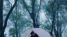 小雨淅淅沥沥#露营报告 #野营 #户外 #雨中露营报告