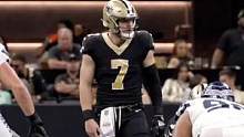 #NFL 来自全能战士、四分卫Taysom Hill（泰森•希尔）的冲球达阵，瑞士军刀锋利无比#NF