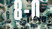 #nfl星计划 #费城老鹰 #nfl 开赛8连胜创队史纪录！过程有些乏味，但赢了就好keep fly
