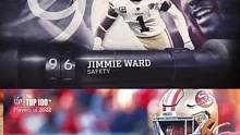 NFL百大球员｜96 吉米沃德 迅猛的爆发型角卫，生涯第一次入选百大#美式橄榄球 #nfl星计划 #