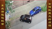 东北话搞笑配音，新手女司机最大的困惑就是侧方位停车 #搞笑配音 #搞笑视频