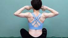 斜方肌比较大的，就做这套动作，告别斜方肌、拥有直角肩！#开肩美背 #改善含胸驼背 #背薄一寸年轻十岁