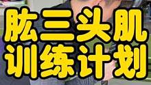 #健身小白必看经验 #力量训练 #健身 #增肌 #手臂训练 肱三头肌想要训练到位，这三个动作前期就足