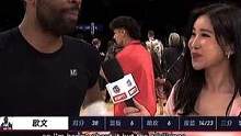 希望你也可以带着笑容过好每一天#欧文赛后采访 #kyrieirving