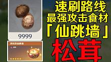 【原神】松茸速刷路线(仙跳墙材料)