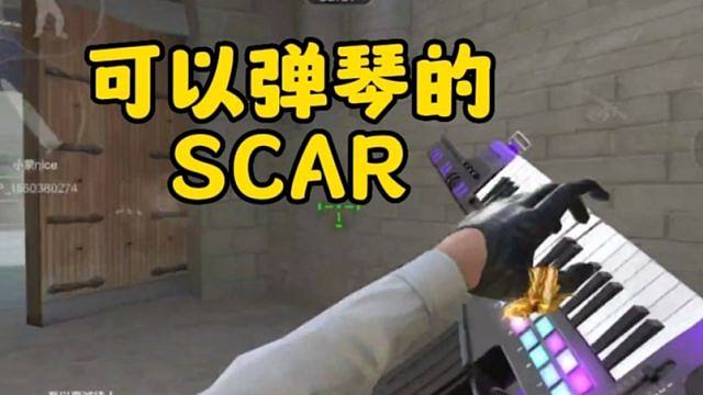 可以弹琴的SCAR，这款武器有点意思