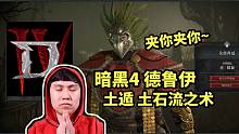【暗黑4】土遁德鲁伊体验分享, 夹你夹你受的了吗？