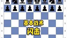 基本战术系列：第三课-闪击#国际象棋 #Chess