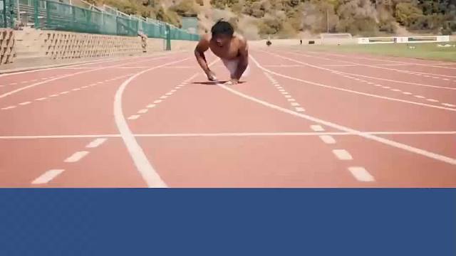 无腿如何奔跑？励志运动员用双臂跑步，20米仅用时4.78秒