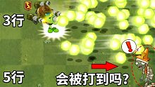 Pvz2流言终结者 机枪豌豆大招范围不止3行？