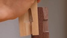 传统木工的连锁接合，无需钉子或胶水