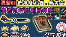 元气骑士：五一更新01！新武器：如来神掌+寒光月华剑，新美食：一堆