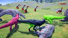 恐龙岛大猎杀，恐龙打架进化，紧张刺激