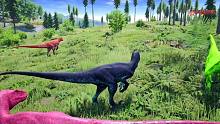 恐龙岛大猎杀，恐龙打架进化，紧张刺激