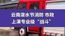 4月18日云南西双版纳（发布时间），云南泼水节消防、市政上演专业级“战斗”#西双版纳 #西双版纳泼水