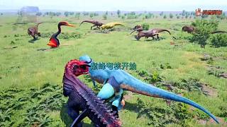 （下）恐龍島大獵殺，恐龍打架進(jìn)化，緊張刺激