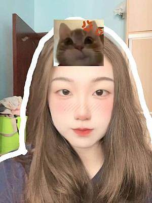 這一定沒有近視眼吧#歪嘴小貓