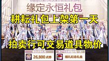 DNF:23年五一耕耘礼包上架第一天拍卖行可交易道具物价