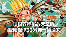 三个奇迹：顶级大神挑战天空版，极限操作22分钟一命通关