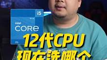 12代CPU 现在选哪个？#CPU #科技 #电脑知识 #电脑硬件 #diy电脑