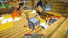 【Aphmau】100个宝宝在《我的世界》区块狂欢