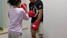 打急了，跳起来打了。#格斗 #内容过于真实 #搞笑 #正能量 #拳击