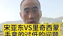 宋亚东VS里奇西蒙，手拿的过低的问题#宋亚东vs西蒙 #宋亚东重拳tko终结西蒙 #宋亚东