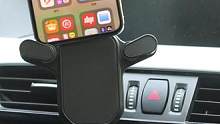 车载手机支架支撑架重力联动横竖斜螺旋勾固定导航出风口专用导航#车载手机支架 #有车必备 #车载支架