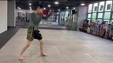 今天刚好一年训练，11岁孩子的空击#日常训练 #空击 #搏击男孩