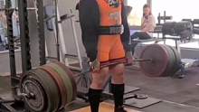 大伊万硬拉436KG3次#大力士#硬拉
