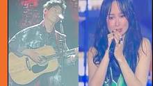 #陈楚生詹雯婷现场太燃了  好羡慕能在现场一起合唱的观众！这可都是陪我度过一整个青春的歌手啊