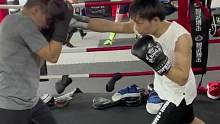 #拳击 #每天坚持锻炼会有不一样的收获 智武搏击中外友谊对抗赛