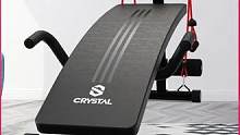 CRYSTAL/水晶仰卧板仰卧起坐辅助器材健身多功能家用收腹肌锻炼#好物推荐 #仰卧起坐辅助器 #健