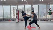 #自由搏击 #泰拳  #南宁搏击 每日一练，简单实用