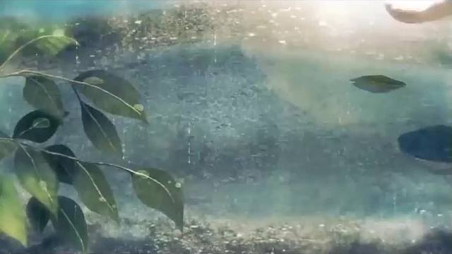 每次下雨，我都会去车站嬉闹，希望有一天，他能再一次向我搭话