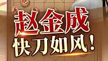 赵金成快刀如风！演绎飞刀经典#jj象棋 #象棋
