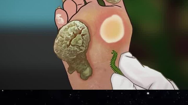 男子每天都穿着靴子，而且从来没换过，导致两双脚严重溃烂