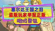 #塞尔达传说王国之泪 偷跑风波愈演愈烈，盗版玩家举报王国之泪#switch游戏 #任天堂switch