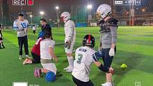 这次就主打一个可爱tackle！#美式橄榄球 #日常训练 #nfl #享受运动带来的快乐 #腰旗橄榄