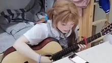 娉娉袅袅十三余，豆蔻梢头二月初#音乐分享 #吉他弹唱 #回忆杀 #音乐 