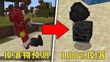 我的世界：逆天更新，掉落物可被预测？实现100%掉率！