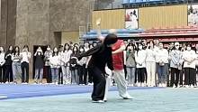 八极拳“挨、崩、挤、靠”，舒展大方，发力刚猛，大开大合#武术 #八极拳 #沧州武术