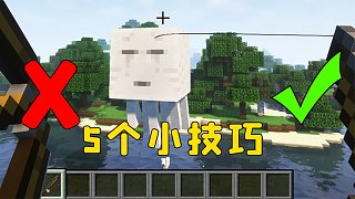 我的世界：5個(gè)你可能不知道的小技巧，惡魂的正確擊殺方式