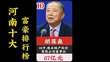 河南十大富豪,第9女承父业,蜜雪冰城创始人排第3,你认识几位