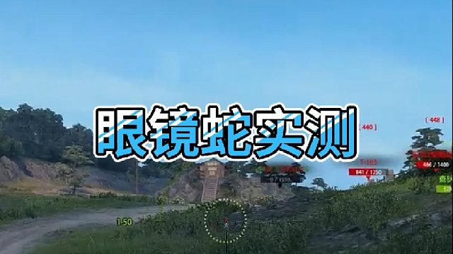 【童灿】坦克世界：眼镜蛇实测